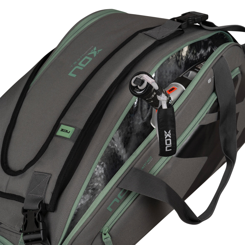 Geanta padel AT10 TEAM GREY/GREEN