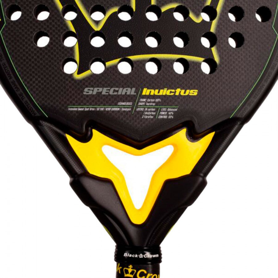 Racheta padel Black Crown SPECIAL INVICTUS 2025