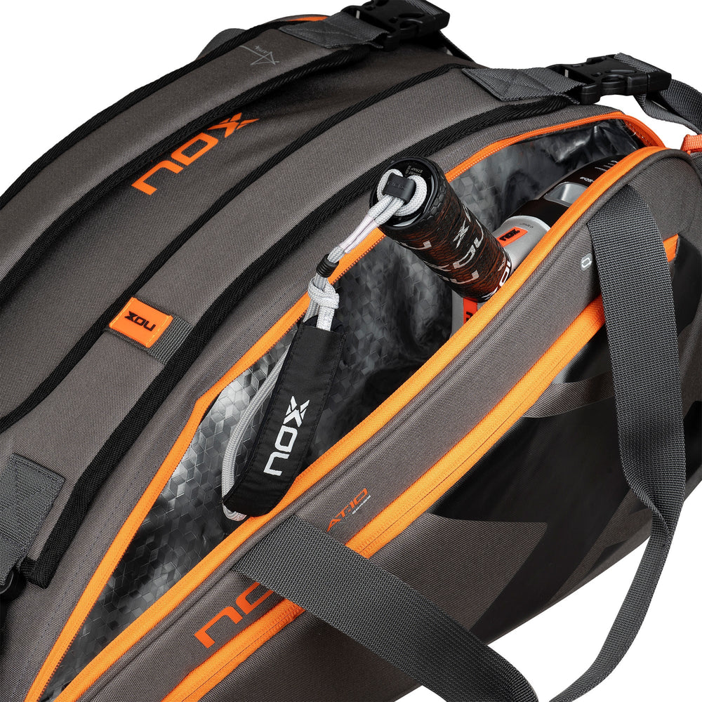 Geanta padel AT10 TEAM GREY/ORANGE