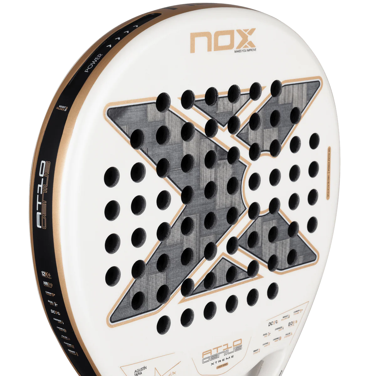 Racheta padel Nox AT10 GENIUS 12K Alum Xtrem 2026