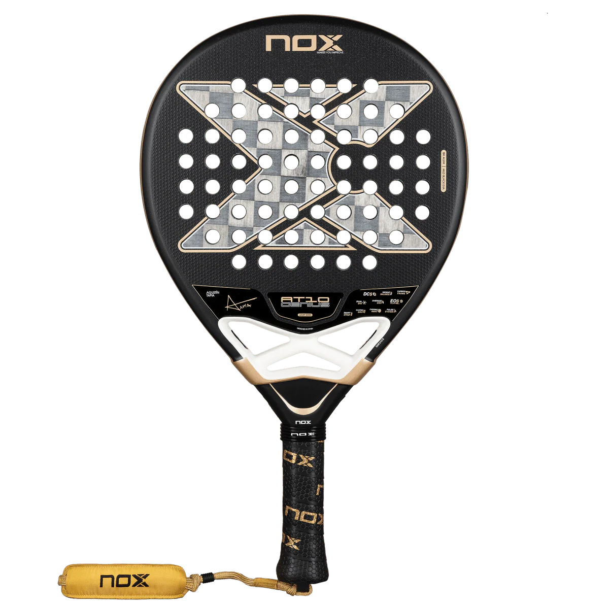 Racheta padel Nox AT10 GENIUS 18K Alum 2026