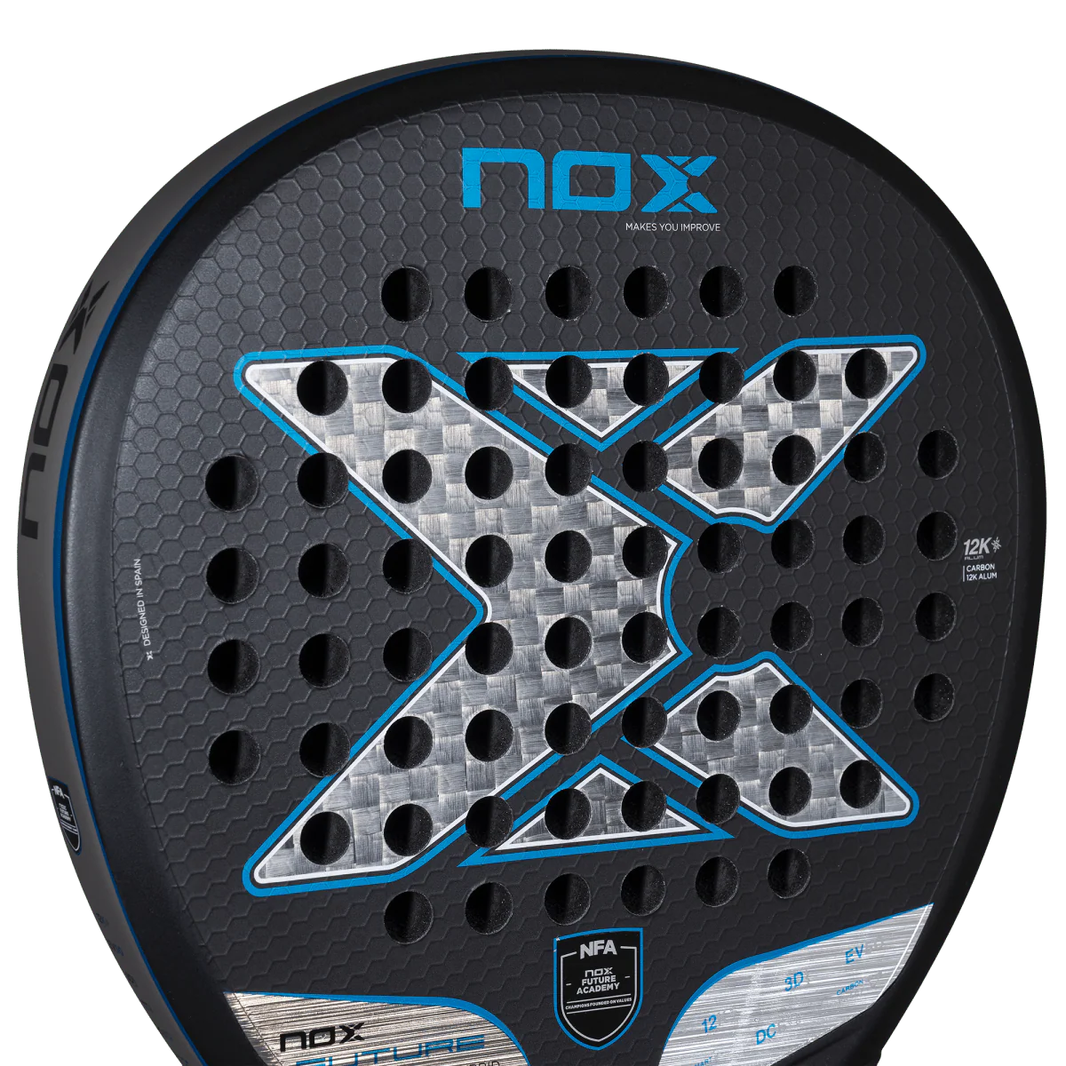 Racheta padel Nox FUTURE HYBRID 12K ALUM 2025