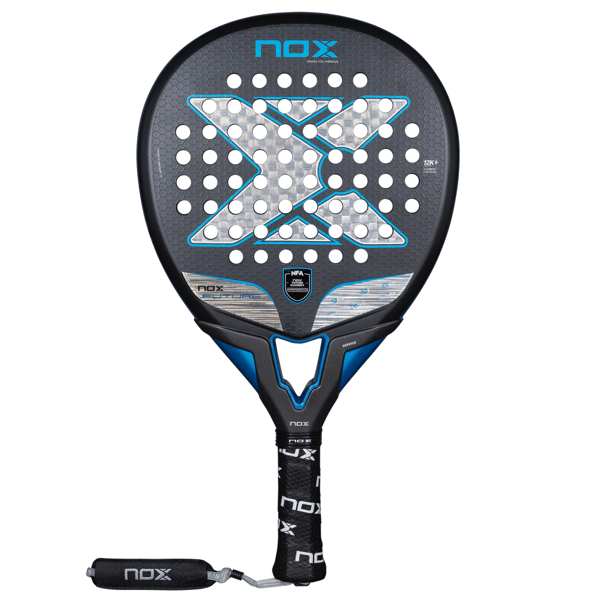 Racheta padel Nox FUTURE HYBRID 12K ALUM 2025
