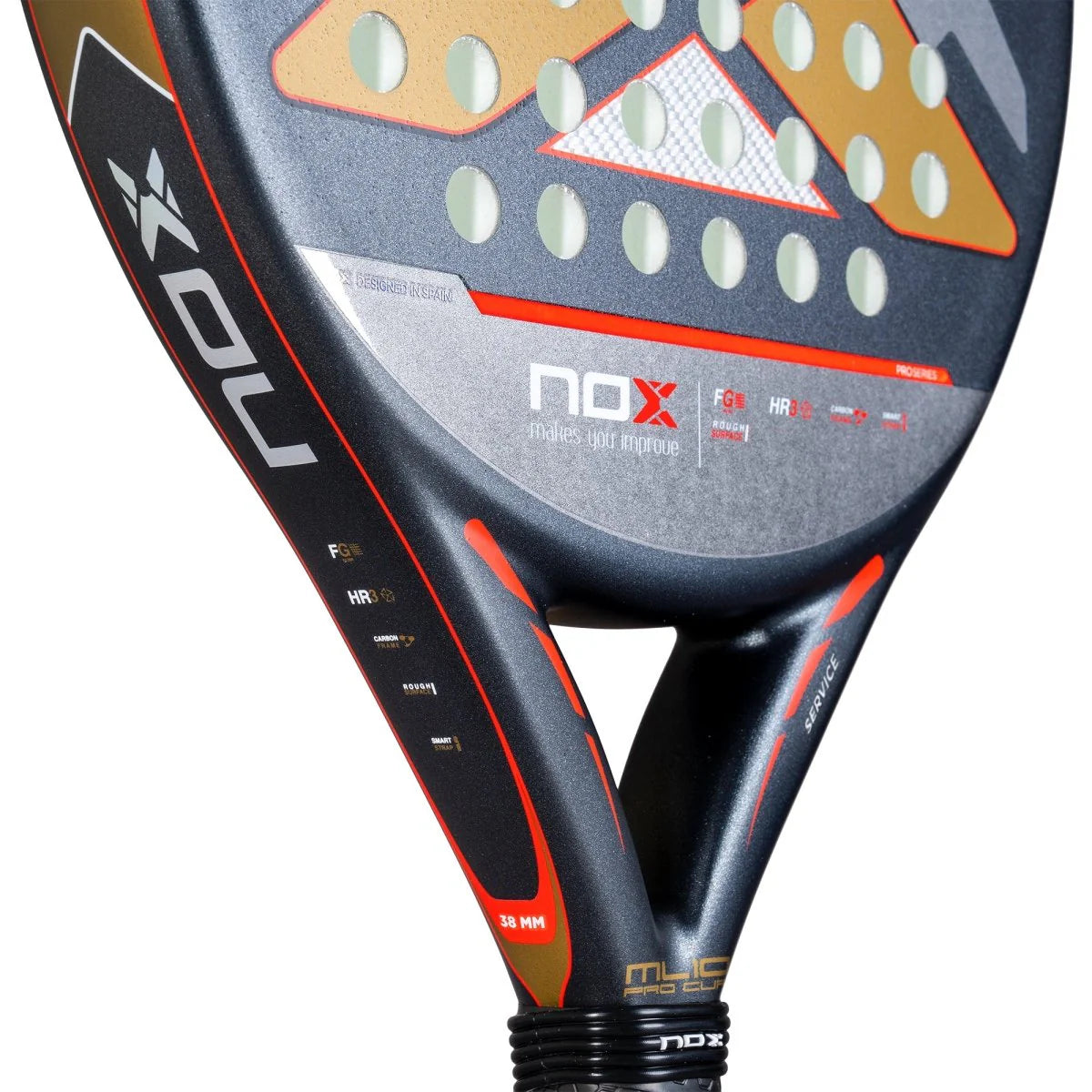 Racheta padel Nox ML10 PRO CUP ROUGH SURFACE 2025