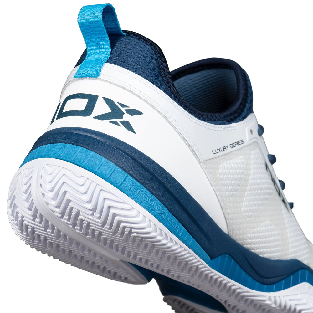 Pantofi padel  Nox NERBO  White/Swedish Blue