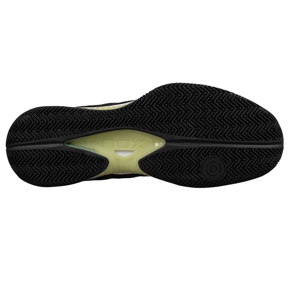 Pantofi padel  Nox NERBO  Black/Soft Lime